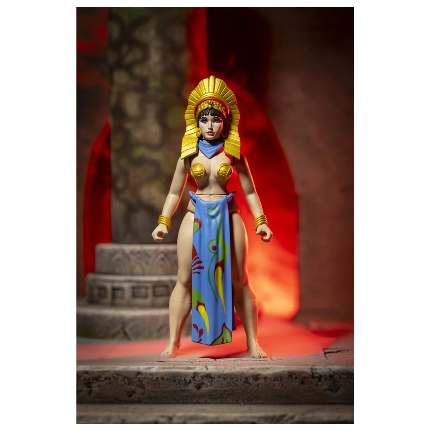 The Savage World of Frazetta Actionfiguren Set Egyptian Queen & The Guard (Museum Edition) 14 cm Produktfoto
