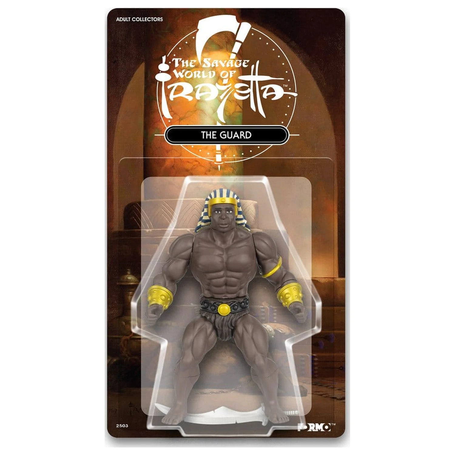 The Savage World of Frazetta Action Figur The Guard (Reguläre Edition) 14 cm Produktfoto