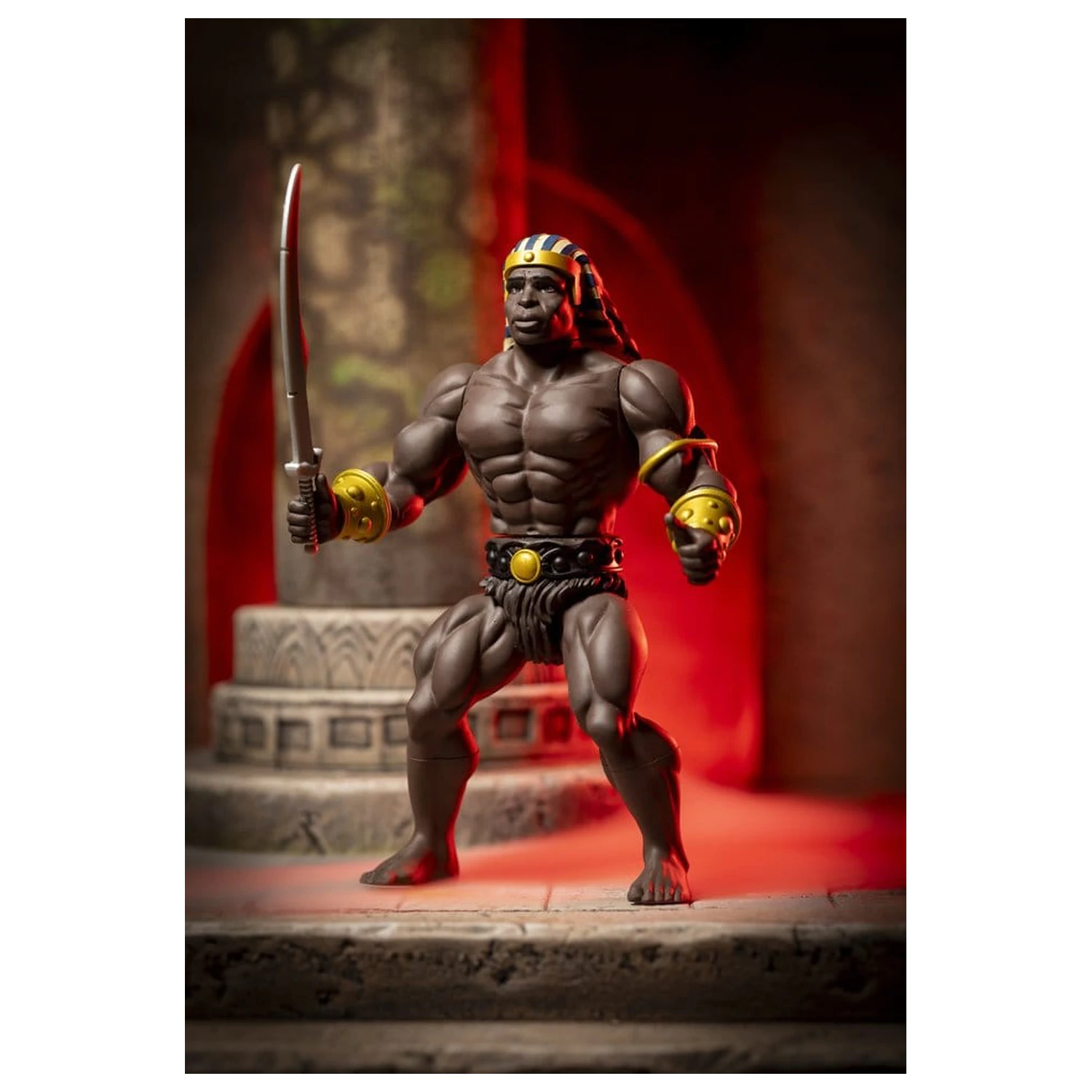 The Savage World of Frazetta Action Figur The Guard (Reguläre Edition) 14 cm Produktfoto