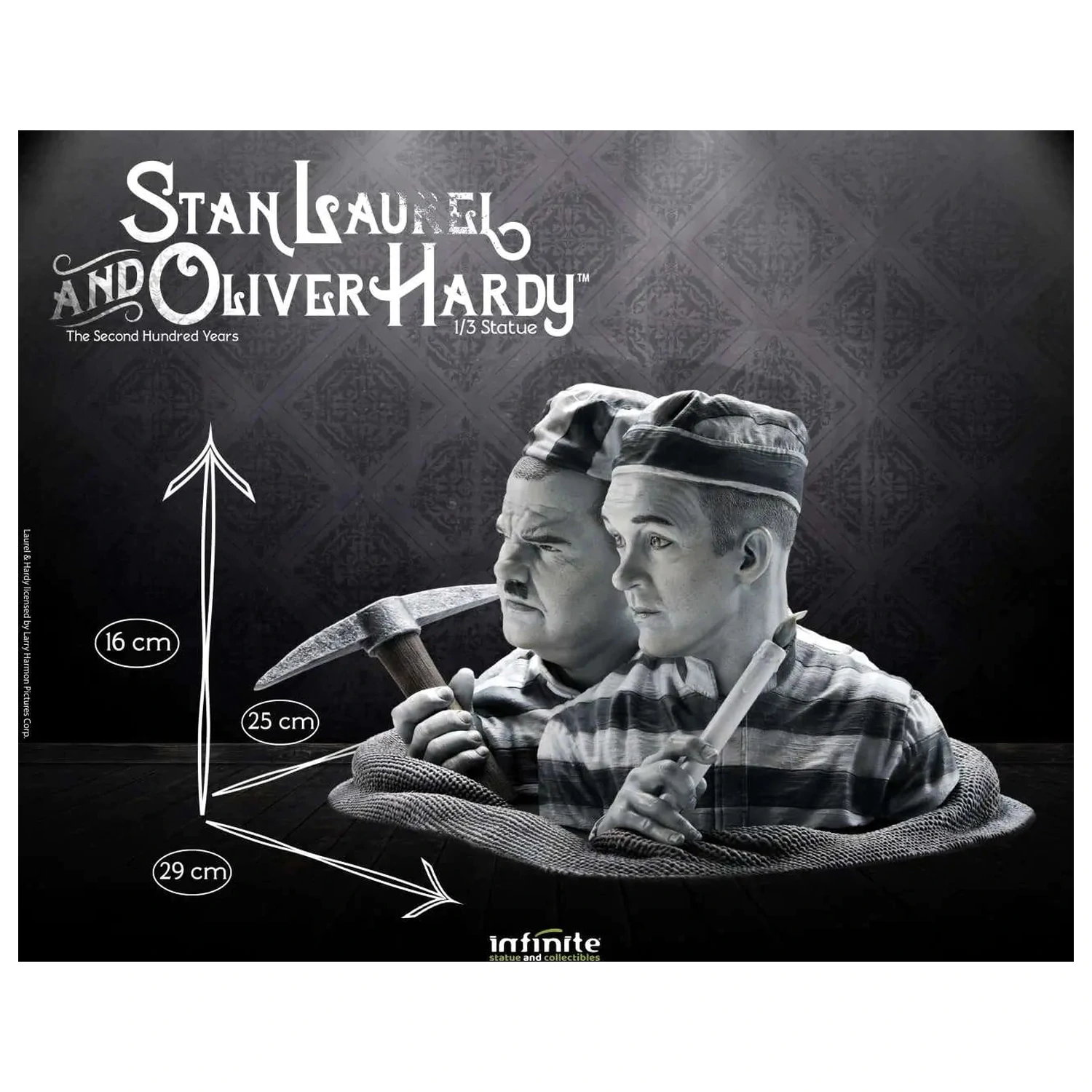 The Second Hundred Years Laurel & Hardy Statue 1/3 16 cm Produktfoto