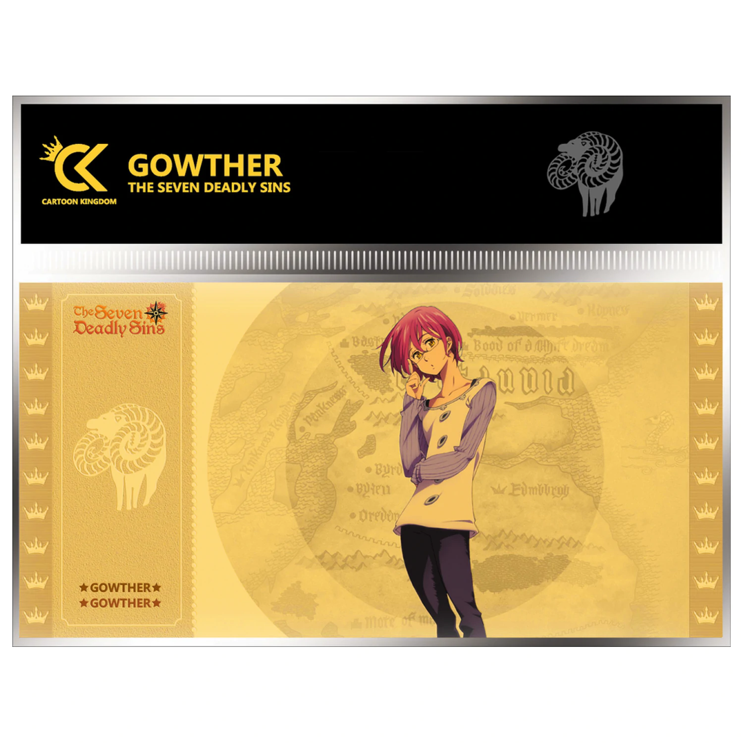 The Seven Deadly Sins Gowther Golden Ticket Produktfoto