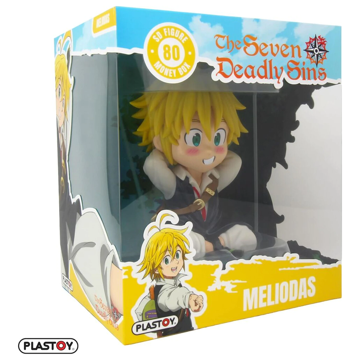 The Seven Deadly Sins Meliodas Spardose Figur 14 cm Produktfoto