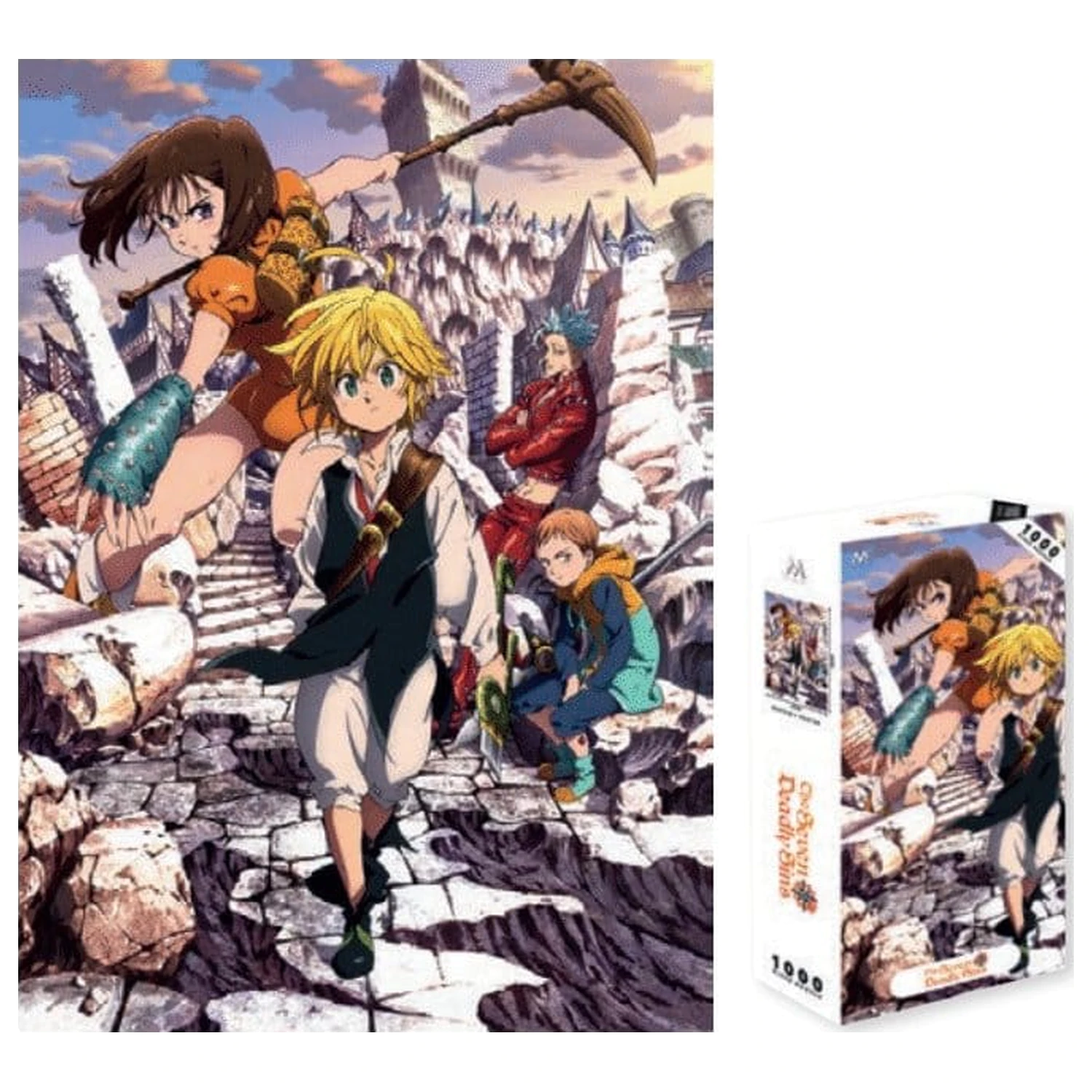 The Seven Deadly Sins Puzzle (1000 Teile) Produktfoto