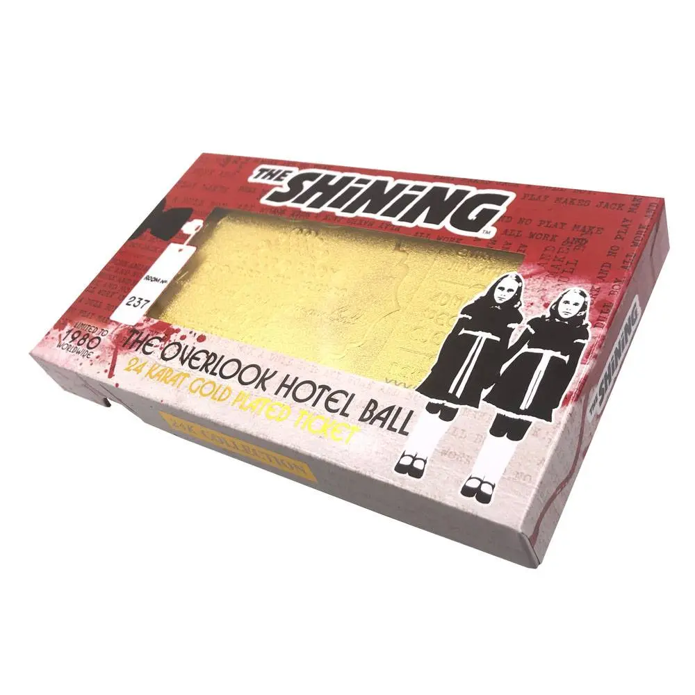 The Shining Replik Gyrosphere Collectible Ticket (vergoldet) Produktfoto
