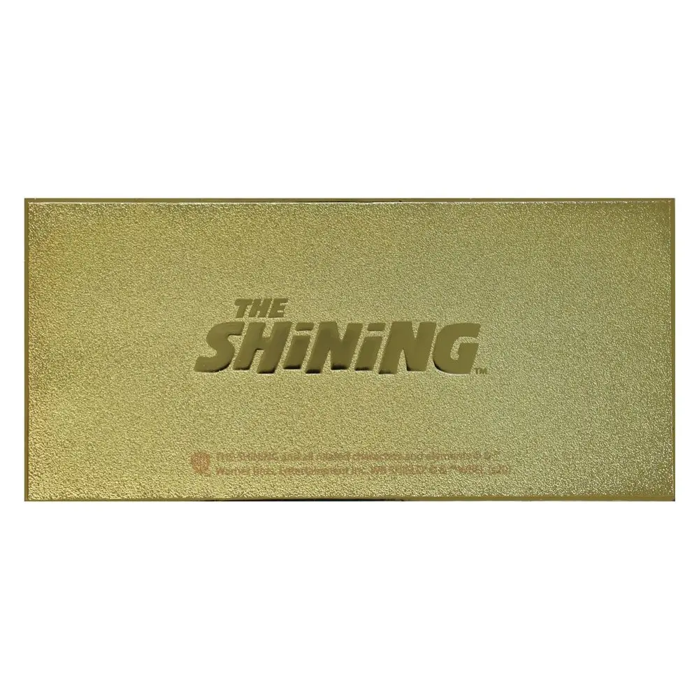 The Shining Replik Gyrosphere Collectible Ticket (vergoldet) Produktfoto