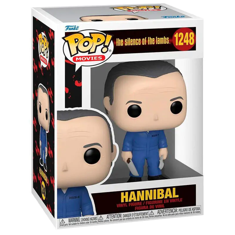 Das Schweigen der Lämmer POP! Movies Vinyl Figur Hannibal w/ Knife and Fork 9 cm termékfotó