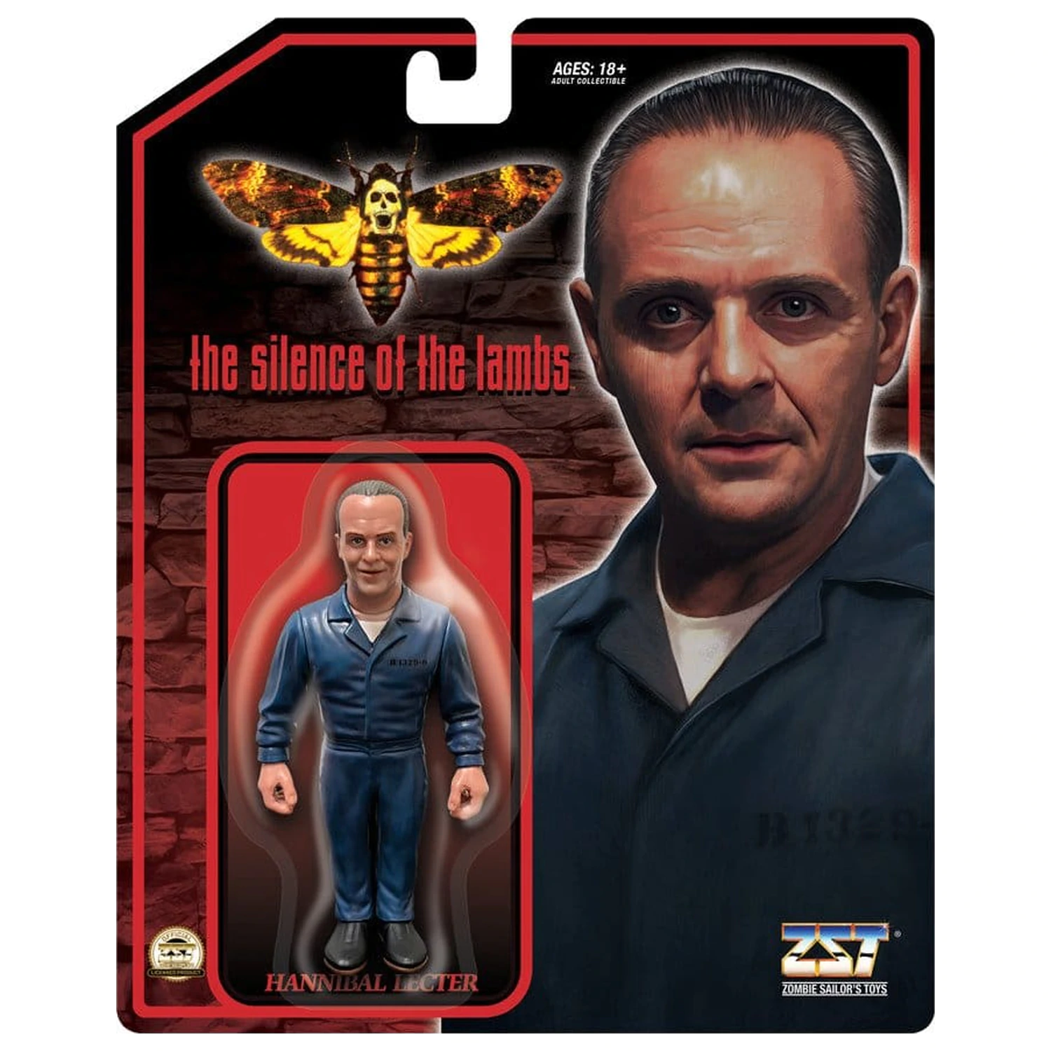 The Silence of the Lambs Zombie Sailor's Toys Action Figur Hannibal Lecter 11 cm Produktfoto
