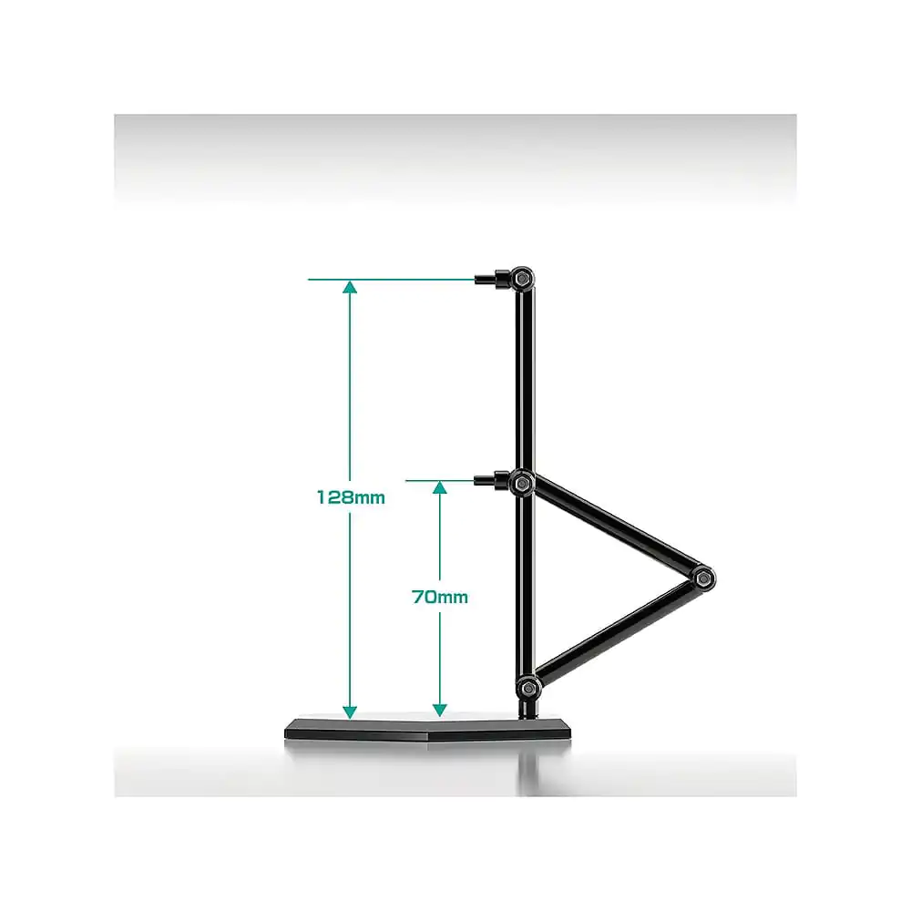 The Simple Stand Mini Nendoroid More für Minifiguren & Modelle Schwarzer Hex Typ 3er-Pack Produktfoto