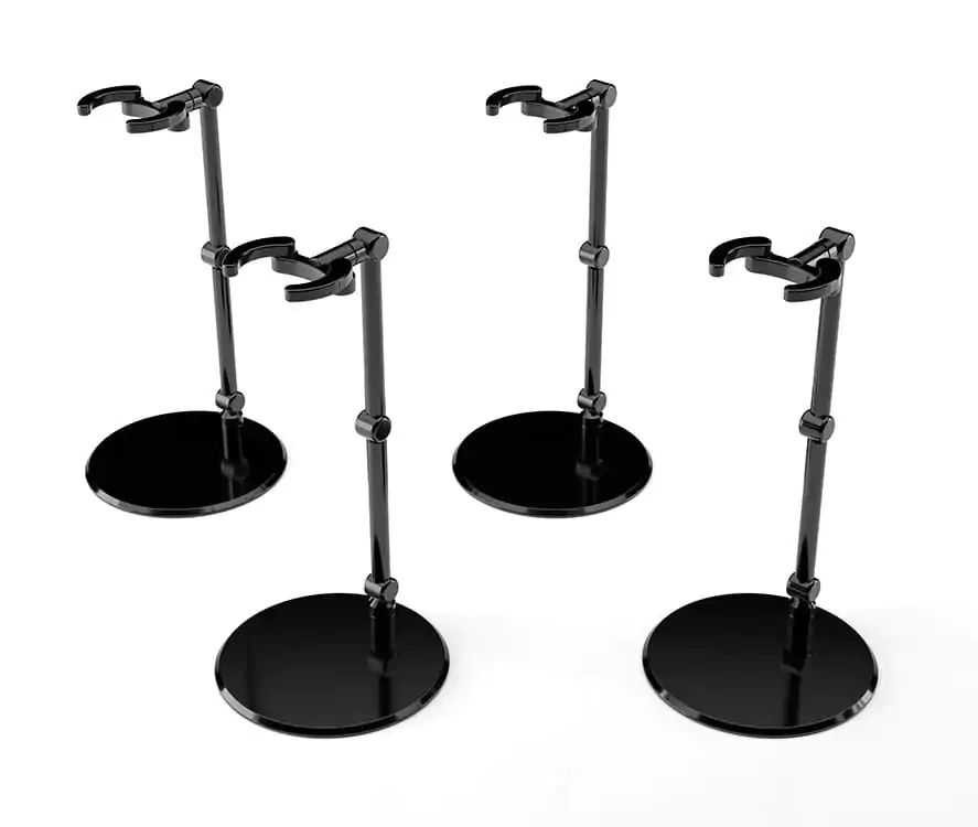 The Simple Stand Mini Nendoroid More für Mini-Figuren & Modelle mini Schwarz 4er-Pack Produktfoto