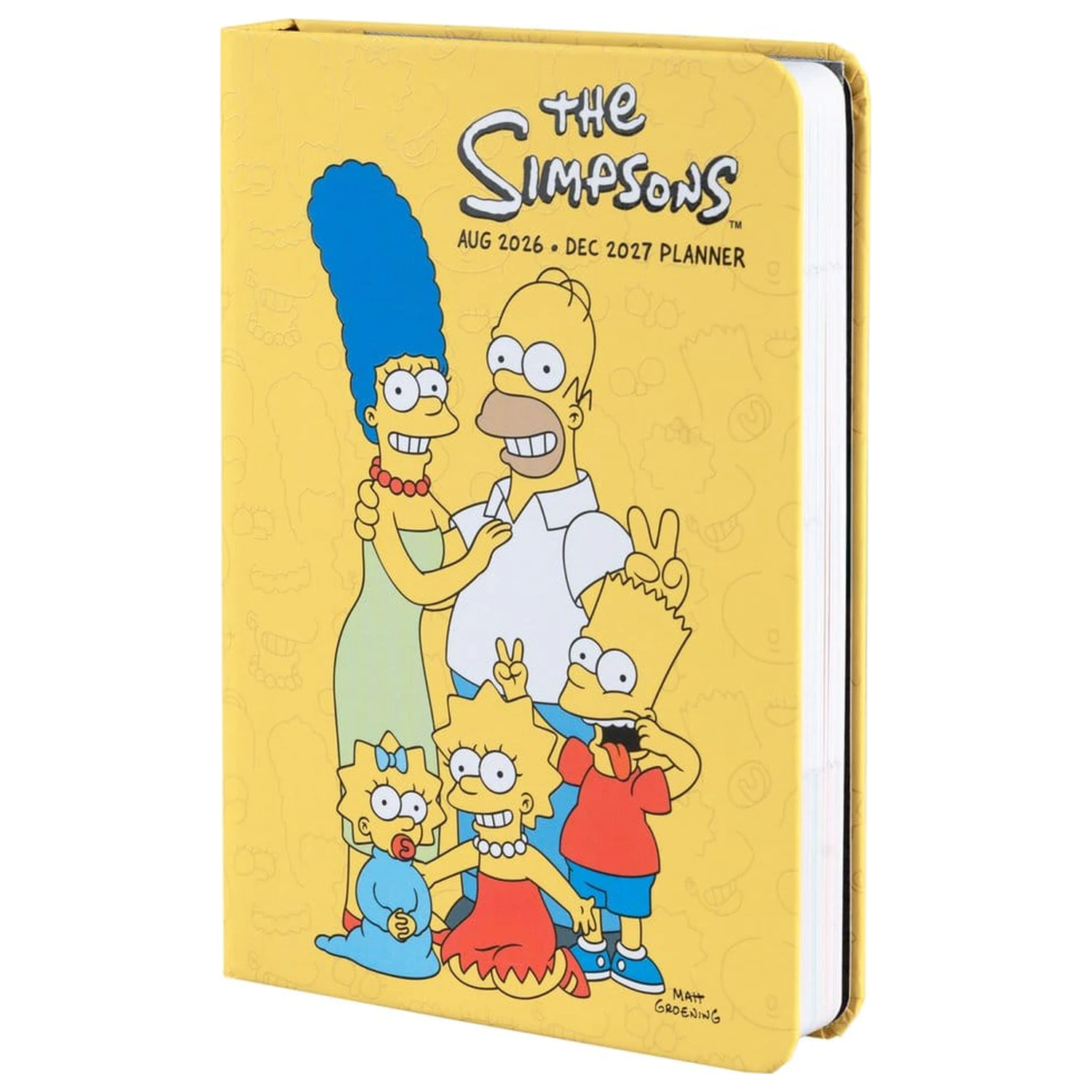 The Simpsons Akademischer Planer 2026/27 A6 *Englische Version* Produktfoto