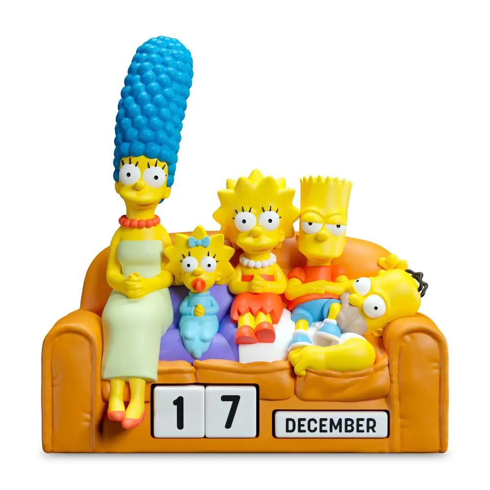 The Simpsons 3D ewiger Kalender Produktfoto