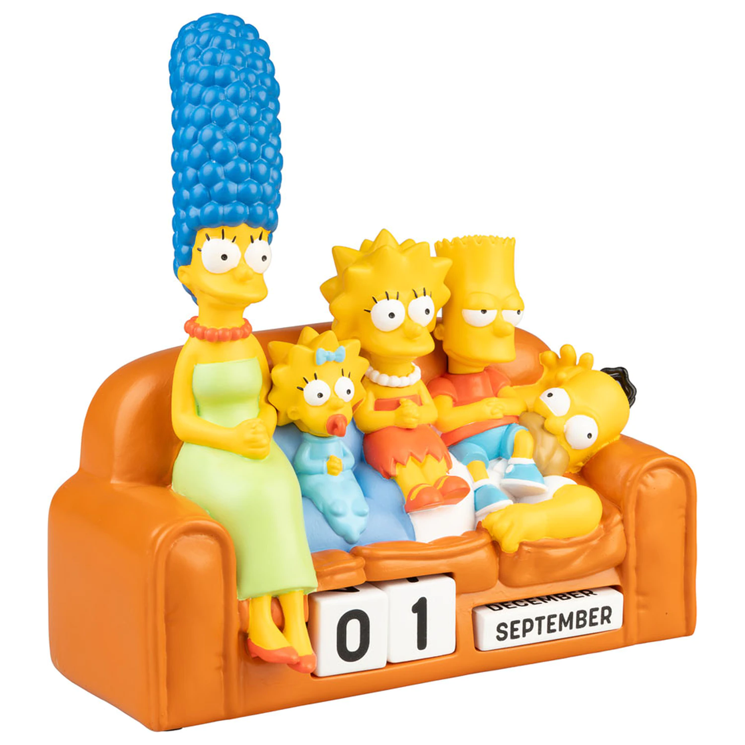The Simpsons 3D ewiger Kalender Produktfoto