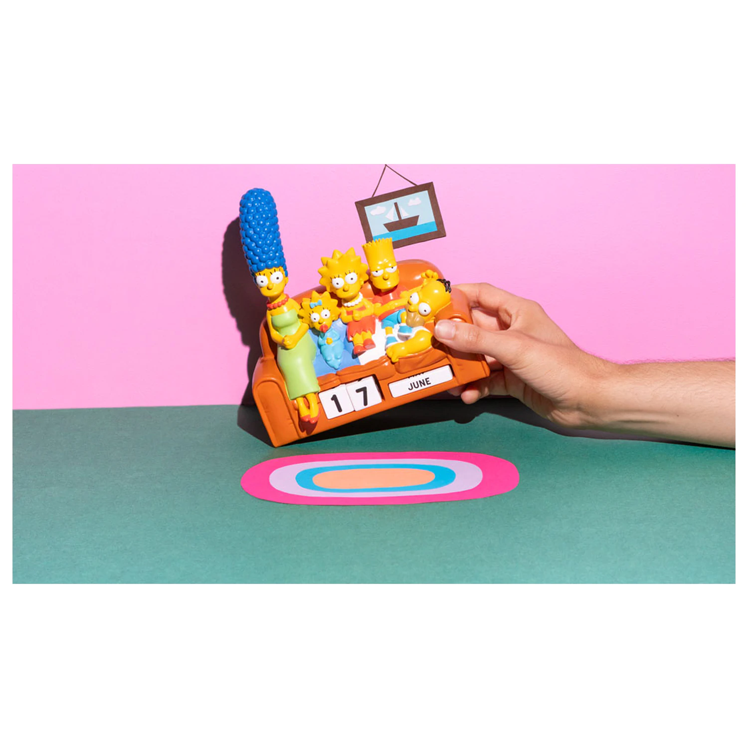 The Simpsons 3D ewiger Kalender Produktfoto