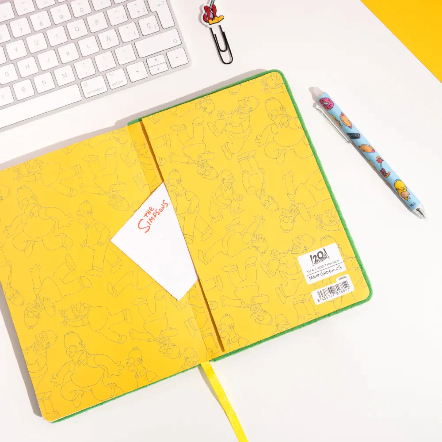The Simpsons A5 Premium Notizbuch Produktfoto