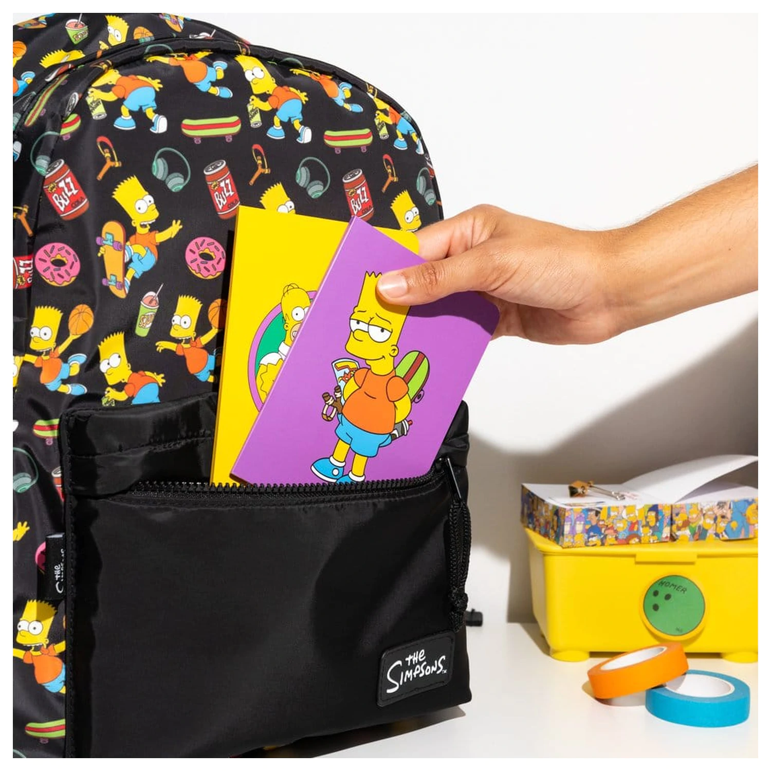 The Simpsons Rucksack Bart Produktfoto