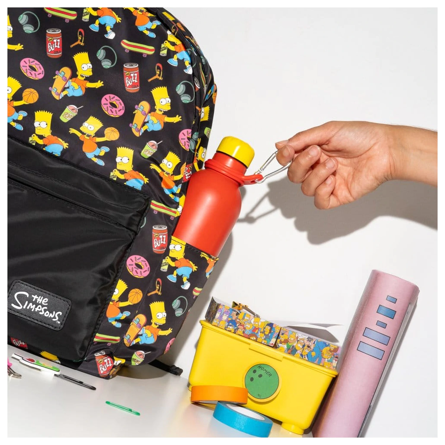 The Simpsons Rucksack Bart Produktfoto
