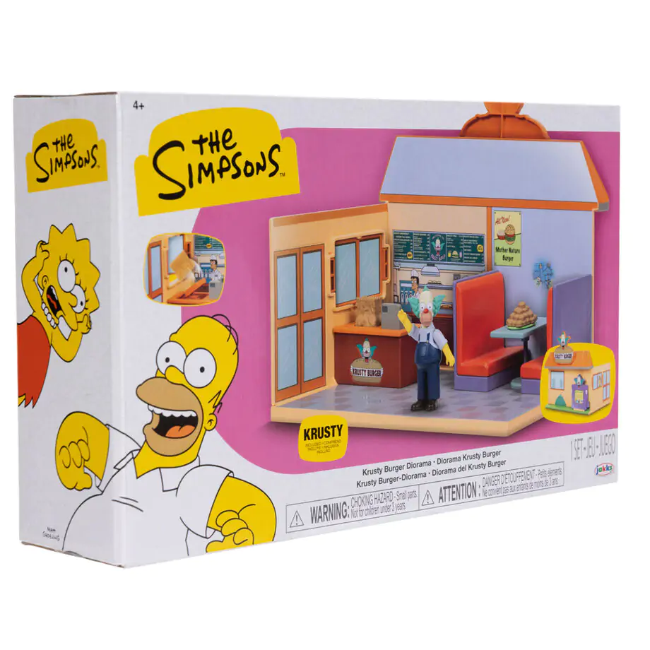 The Simpsons Burger Krusty Spielset Produktfoto