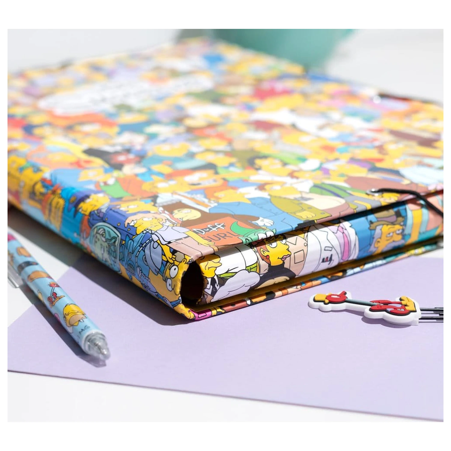 The Simpsons Gummizugmappe 34 x 26 cm Produktfoto
