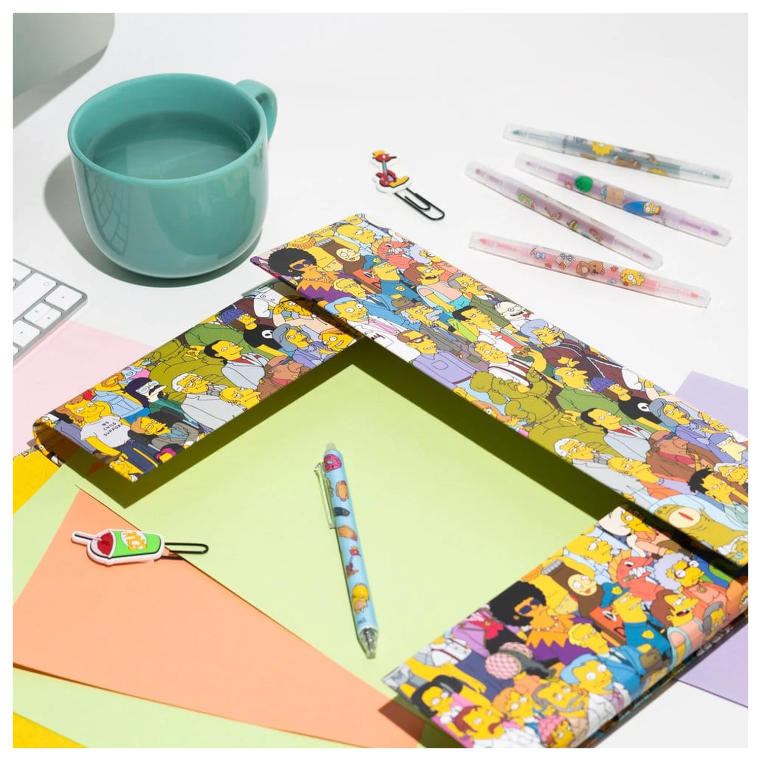 The Simpsons Gummizugmappe 34 x 26 cm Produktfoto