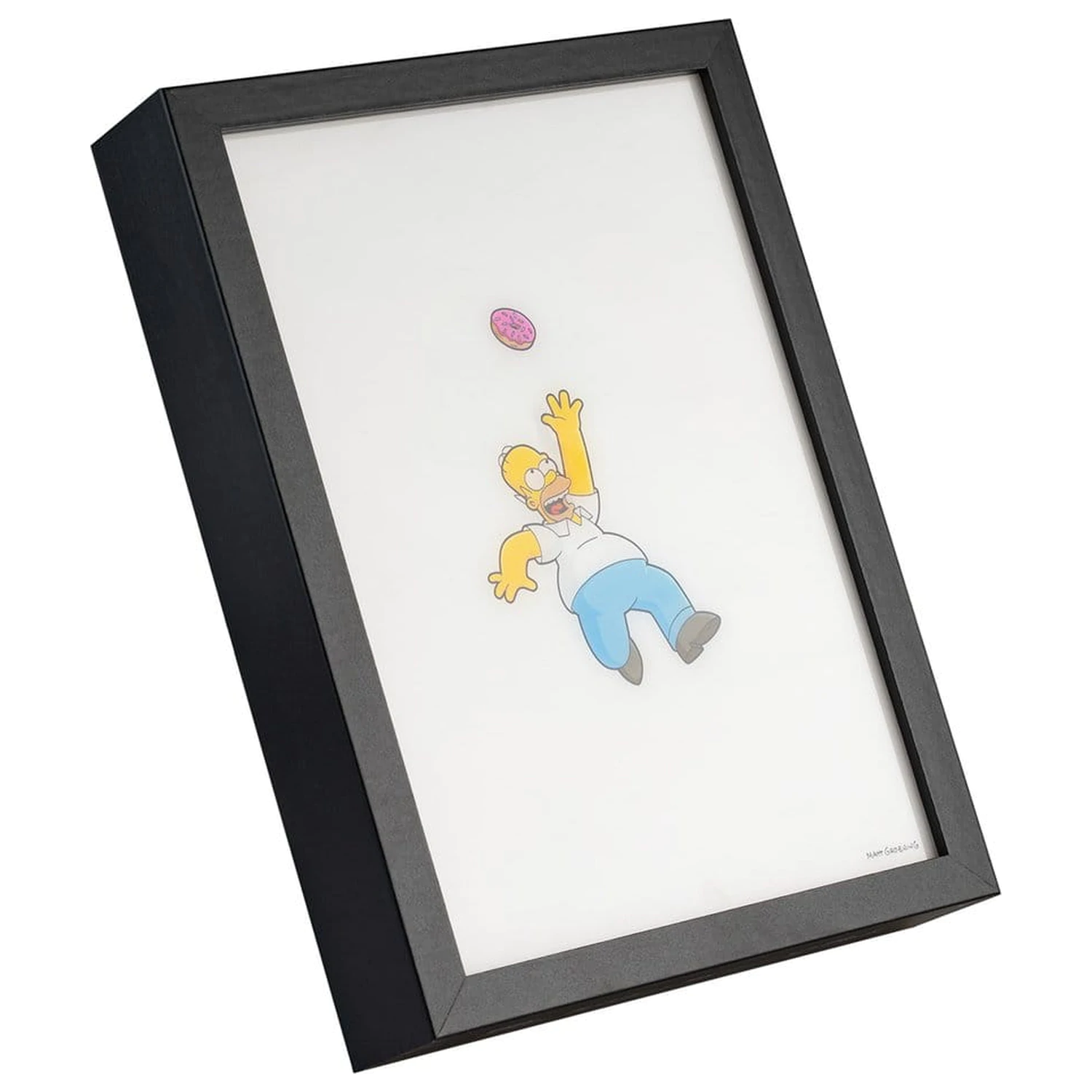 The Simpsons Gerahmtes LED Poster 20 x 28 cm Produktfoto