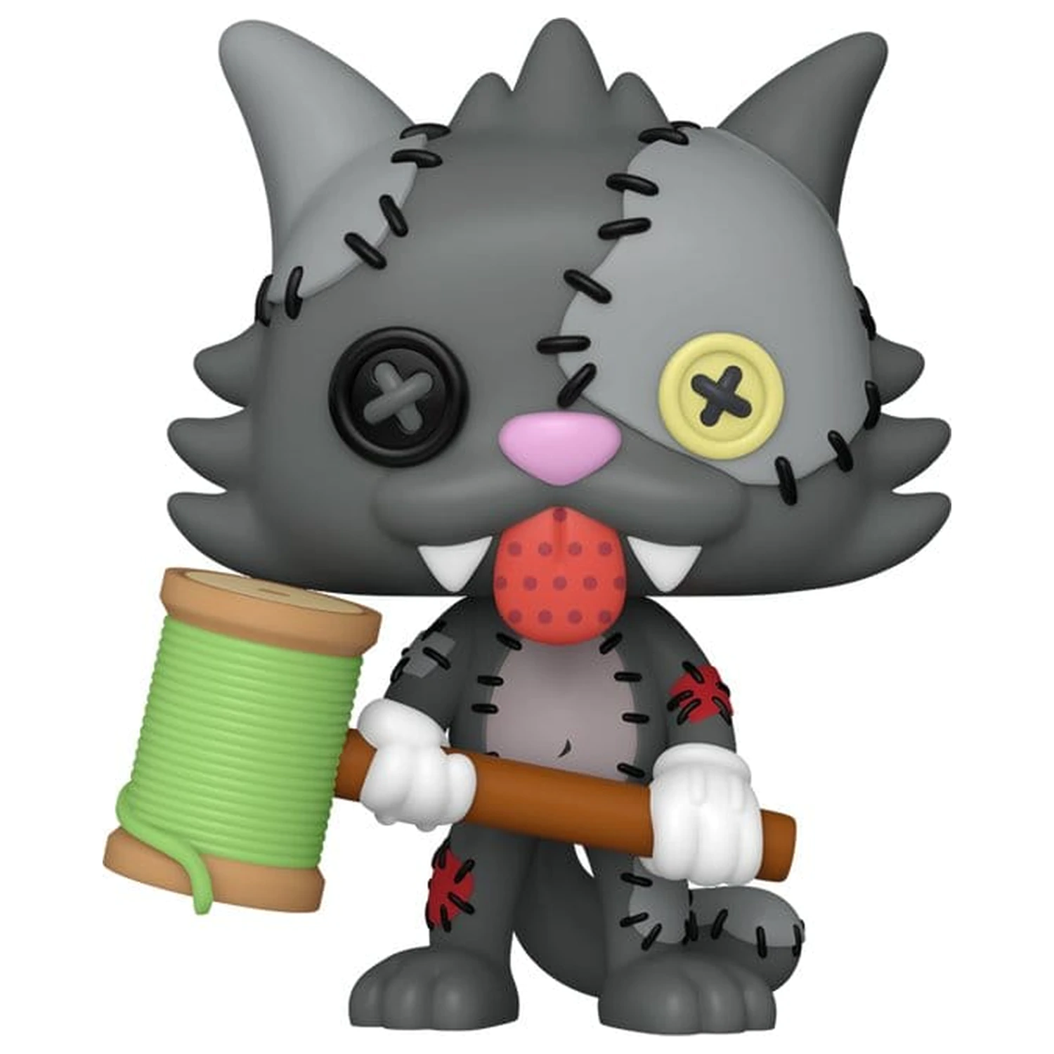 The Simpsons Funko POP! Animation Vinyl Figur Scratchy Patchwork 9 cm Produktfoto