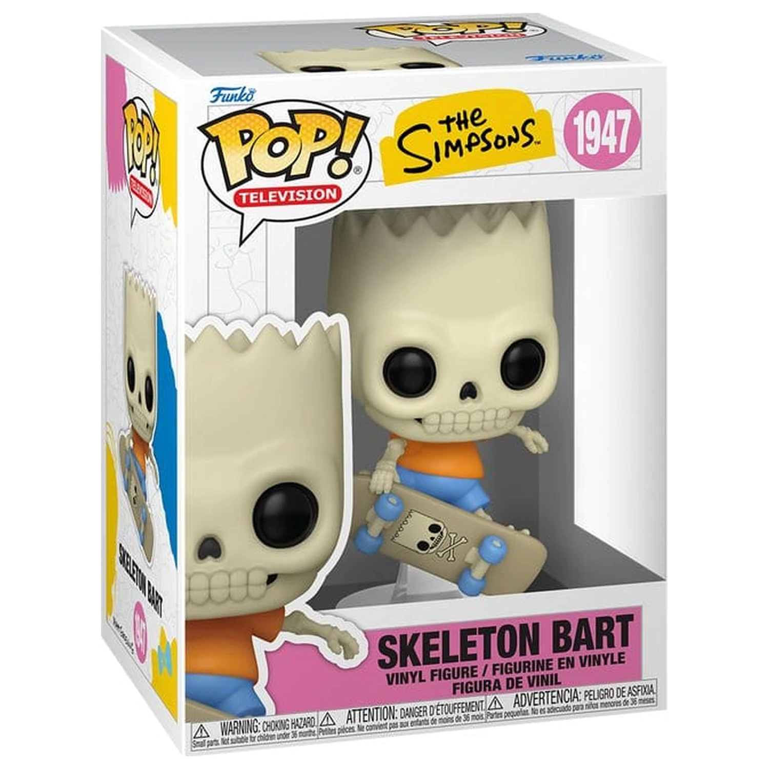 The Simpsons Funko POP! Animation Vinyl Figur Skeleton Bart 9 cm Produktfoto