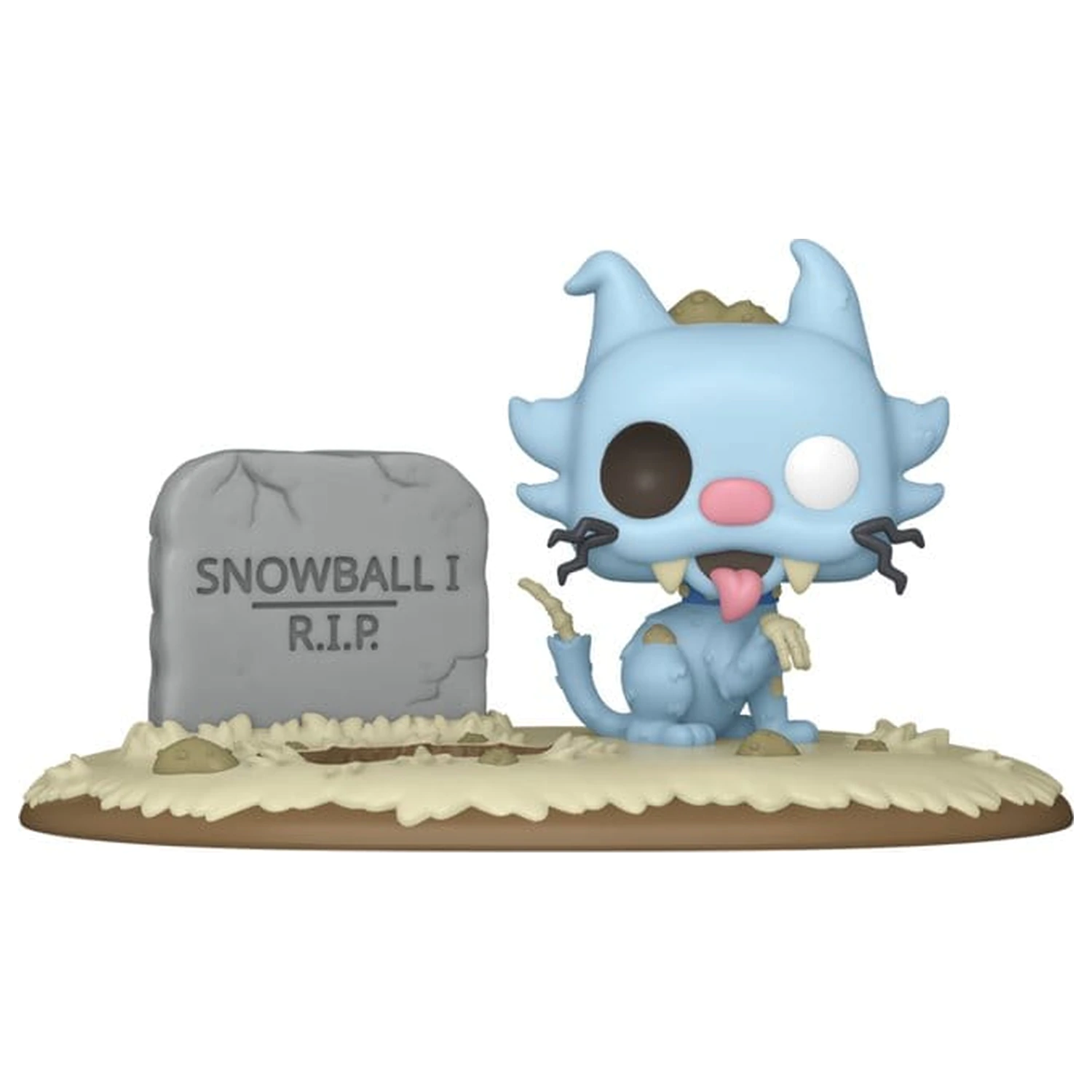 The Simpsons Funko POP! Deluxe Vinyl Figur Zombie Snowball Produktfoto
