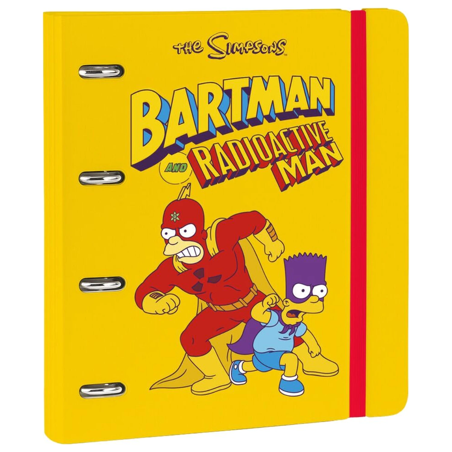 The Simpsons 4-Ring Ordner Produktfoto