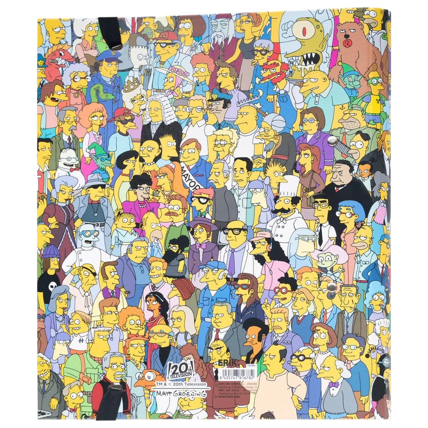 The Simpsons Ringordner 2 Ringe 32 x 28 cm Produktfoto