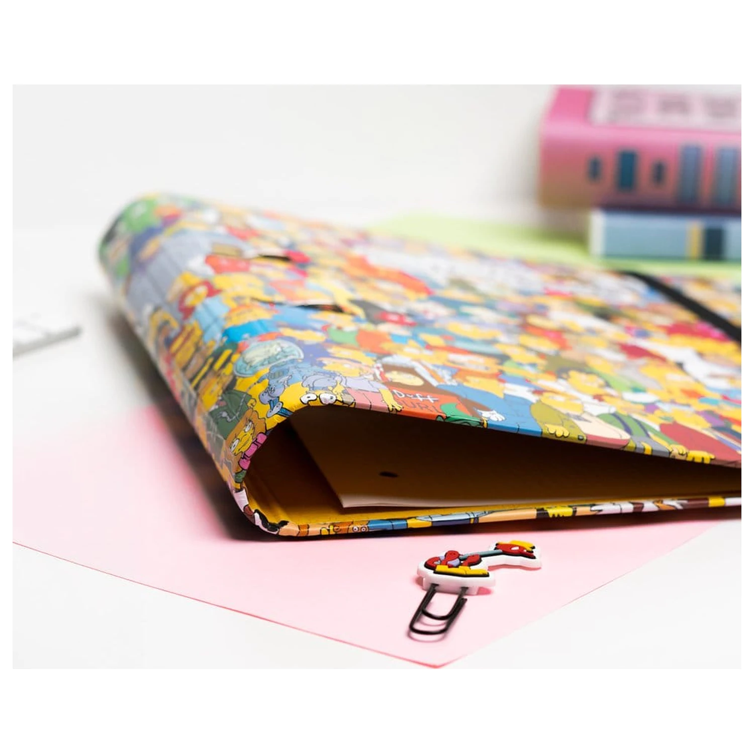 The Simpsons Ringordner 2 Ringe 32 x 28 cm Produktfoto
