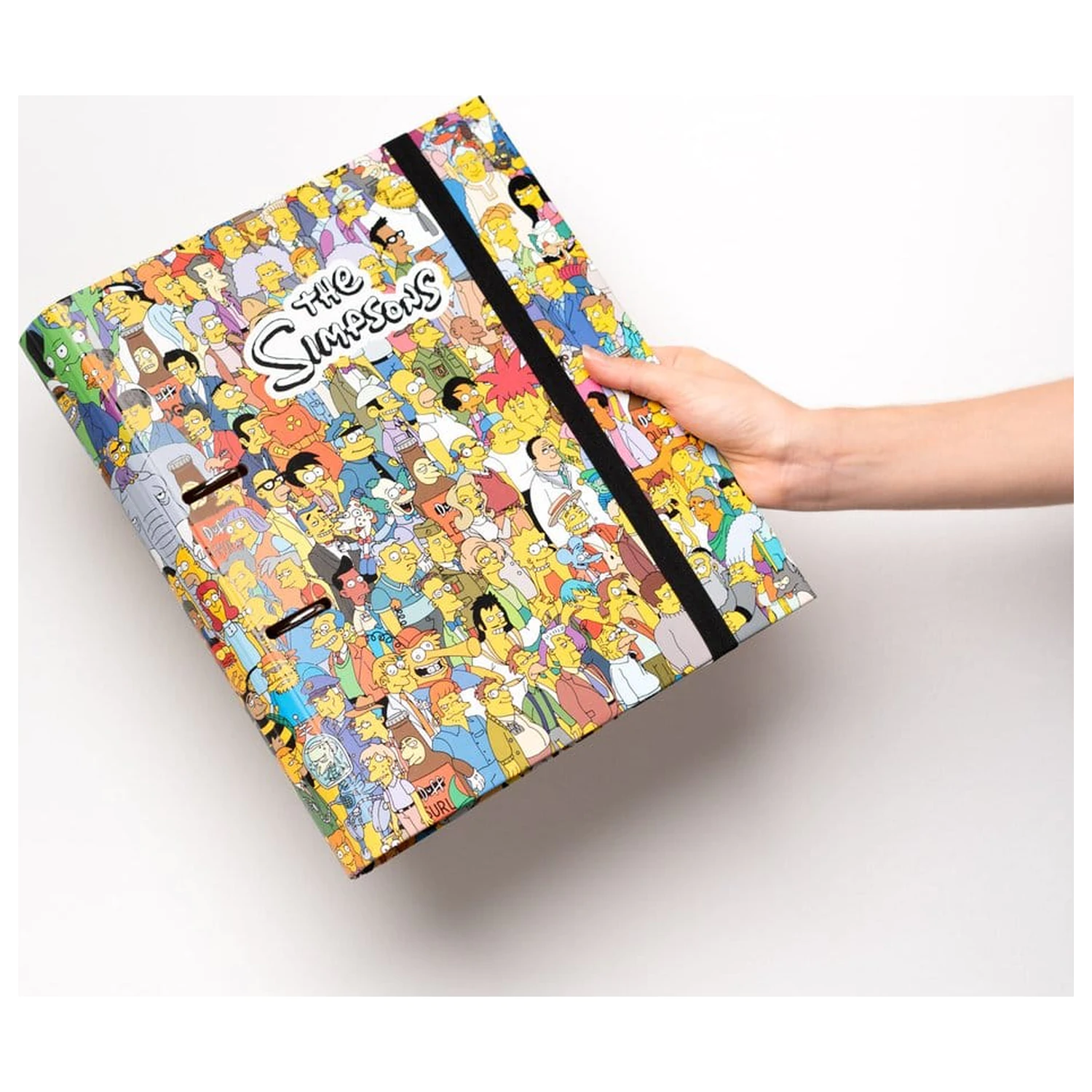 The Simpsons Ringordner 2 Ringe 32 x 28 cm Produktfoto
