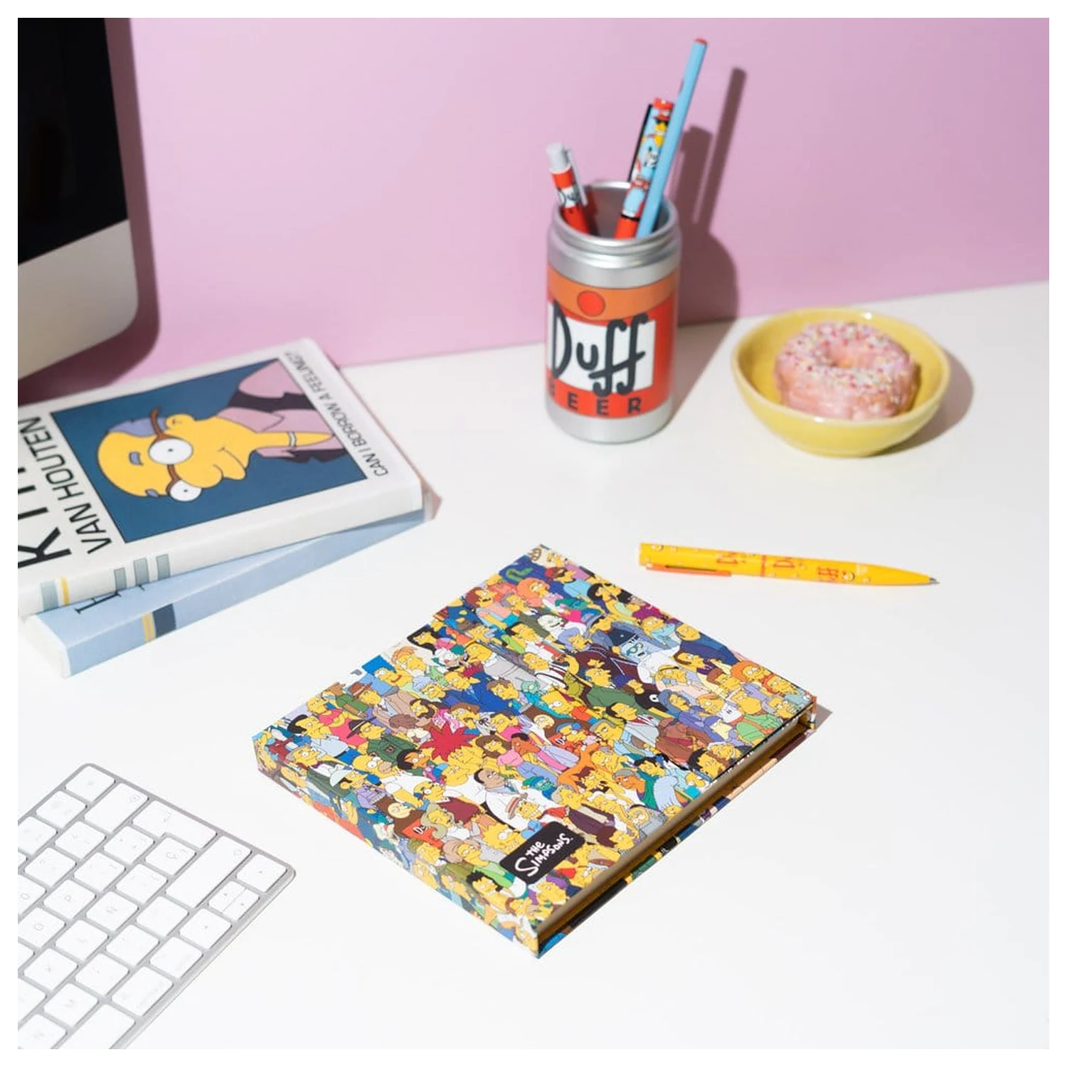 The Simpsons Wochenplaner mit Haftnotizen 19 x 17 cm Produktfoto