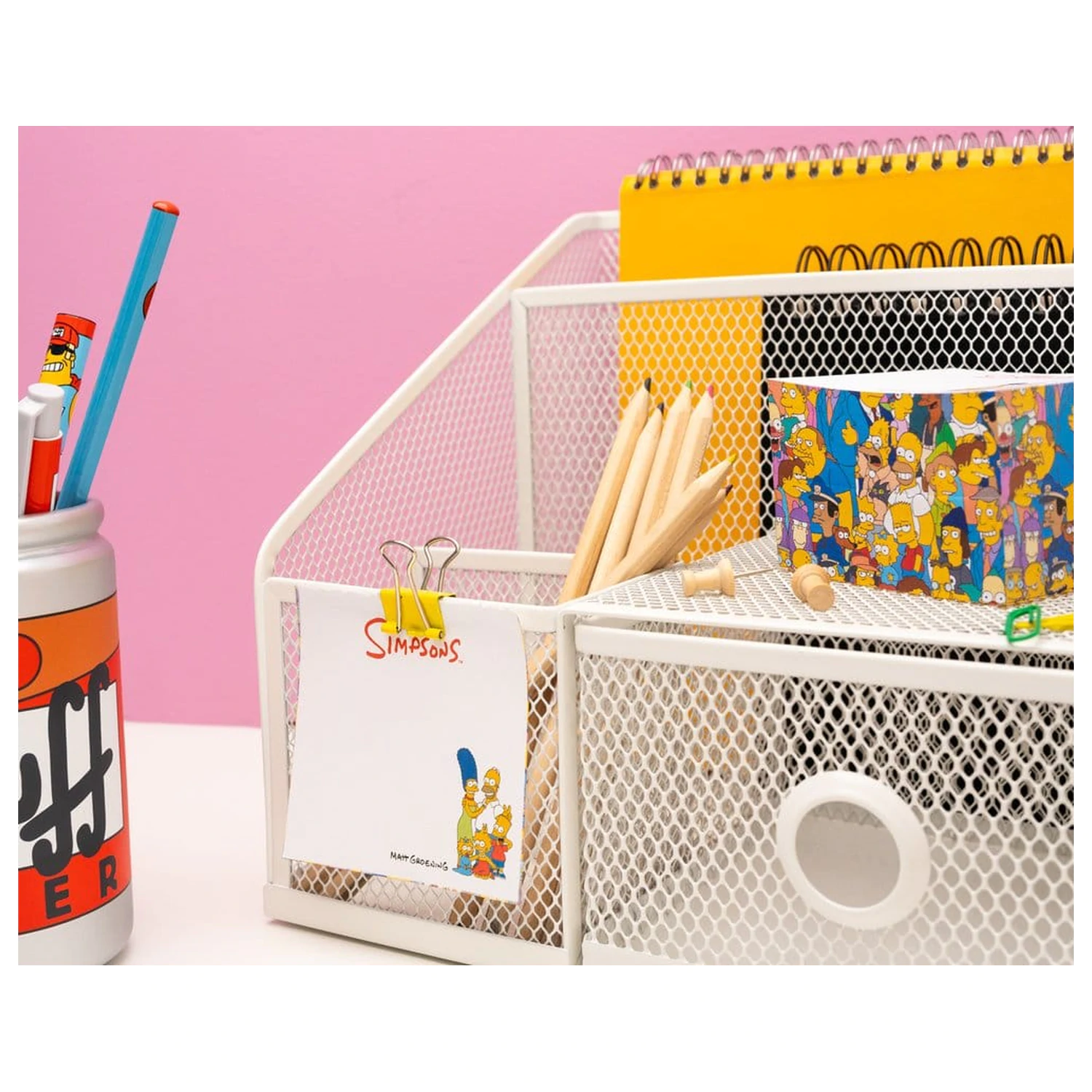 The Simpsons Memo Block 8 x 8 cm Produktfoto