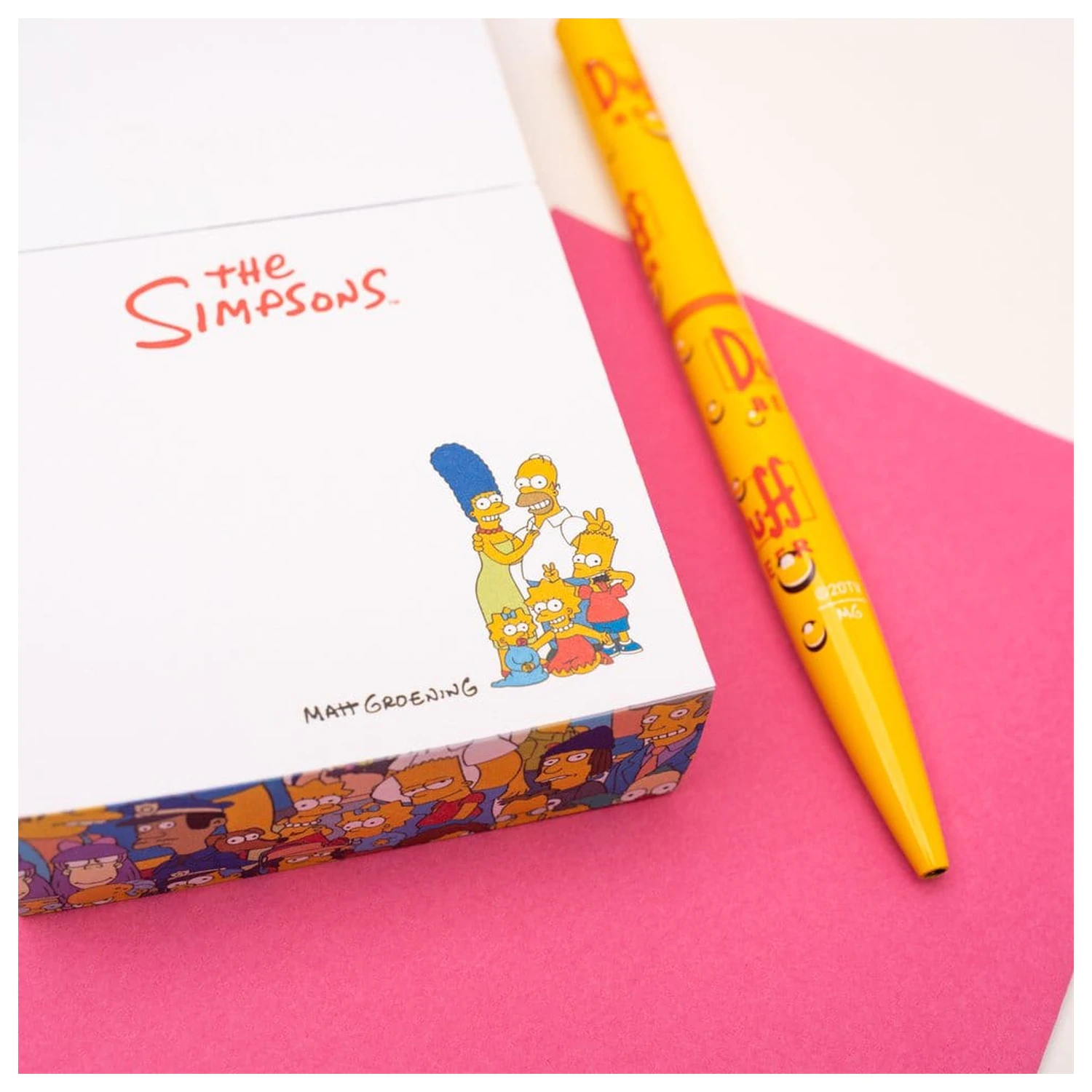 The Simpsons Memo Block 8 x 8 cm Produktfoto