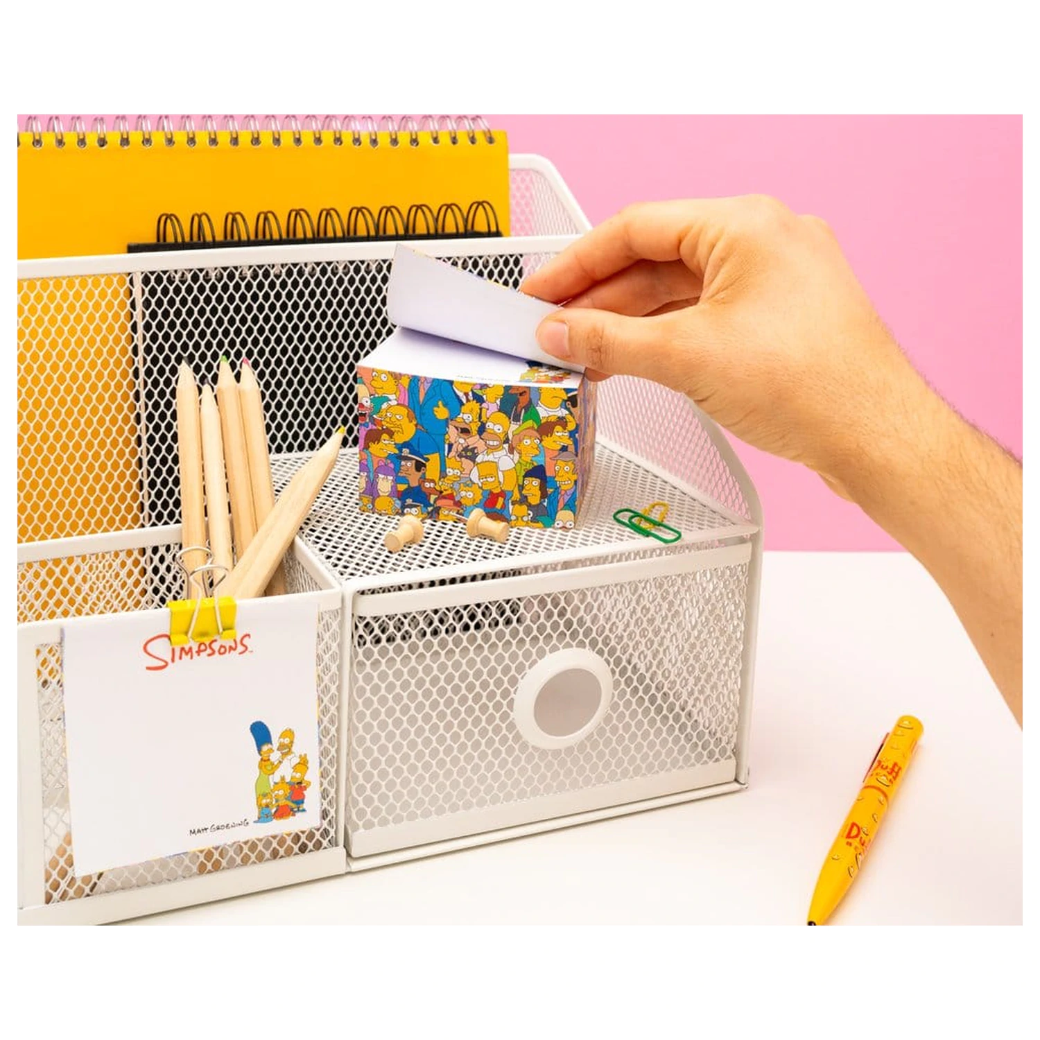 The Simpsons Memo Block 8 x 8 cm Produktfoto