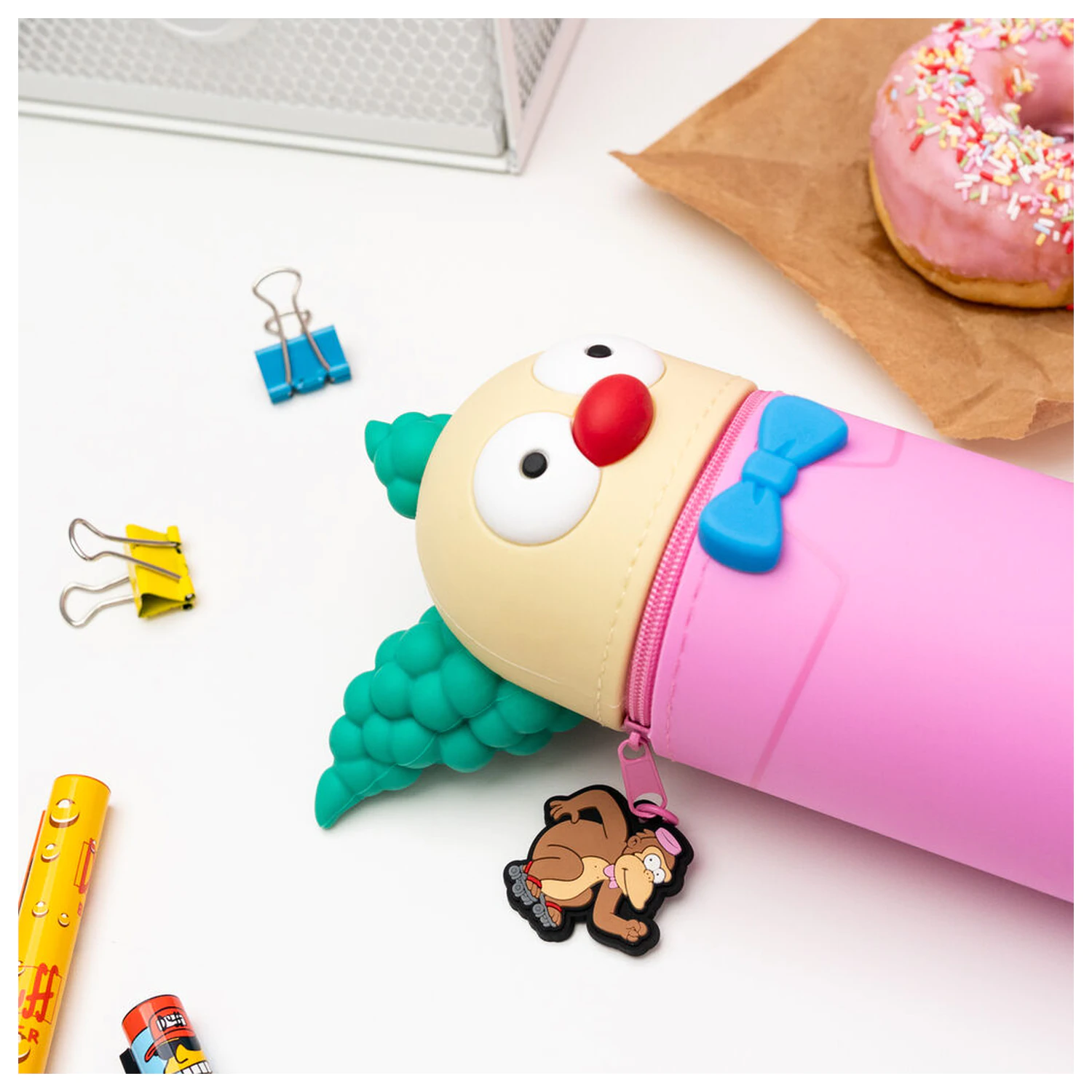 The Simpsons Krusty the Clown 3D Federmäppchen Produktfoto