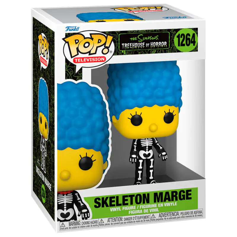 Die Simpsons POP! Animation Vinyl Figur Skeleton Marge 9 cm termékfotó