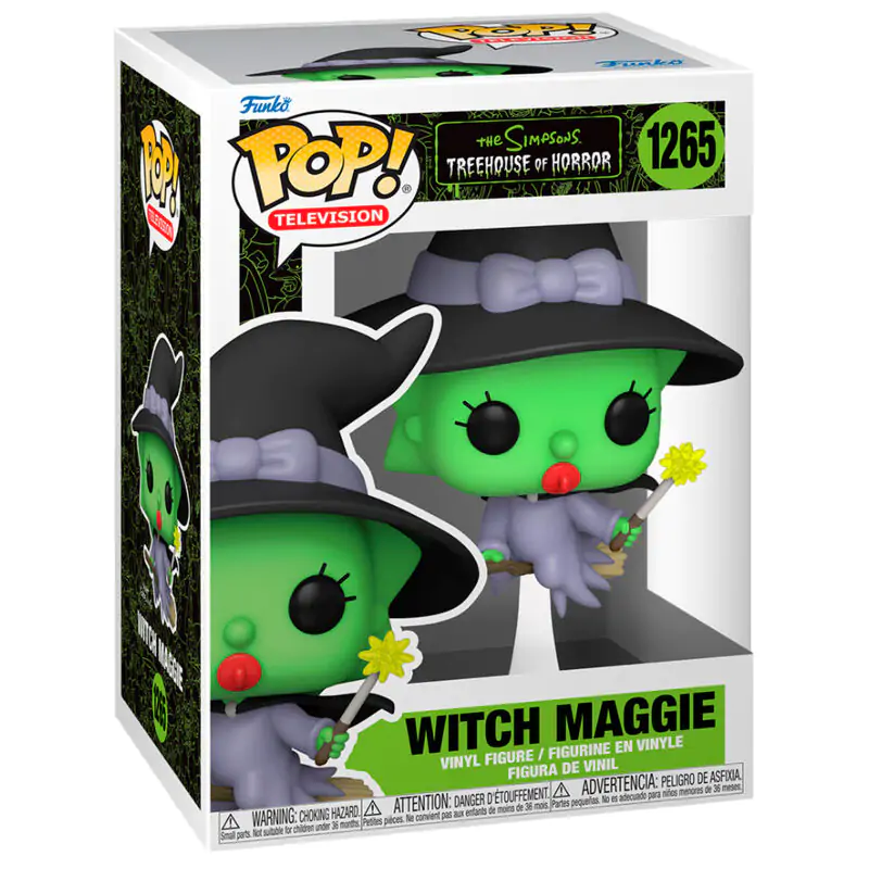 Die Simpsons POP! Animation Vinyl Figur Witch Maggie 9 cm termékfotó