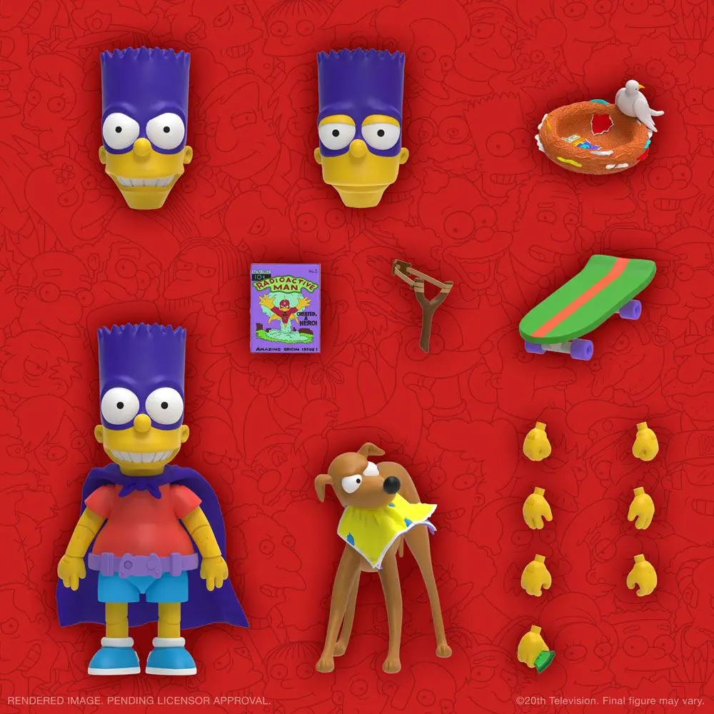 Die Simpsons Ultimates Actionfigur Bartman 18 cm termékfotó