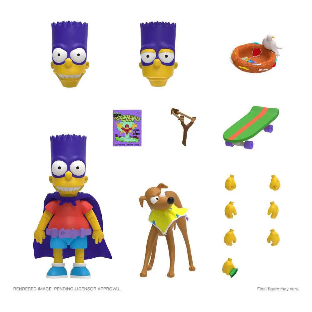 Die Simpsons Ultimates Actionfigur Bartman 18 cm termékfotó