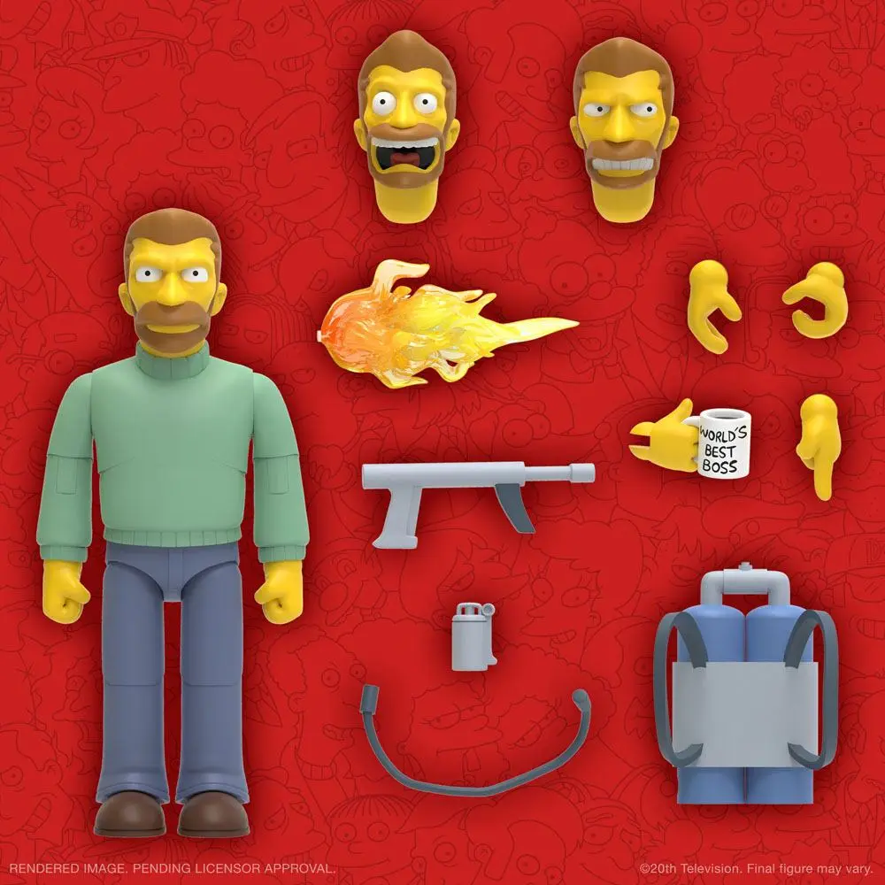 Die Simpsons Ultimates Actionfigur Hank Scorpio 18 cm termékfotó