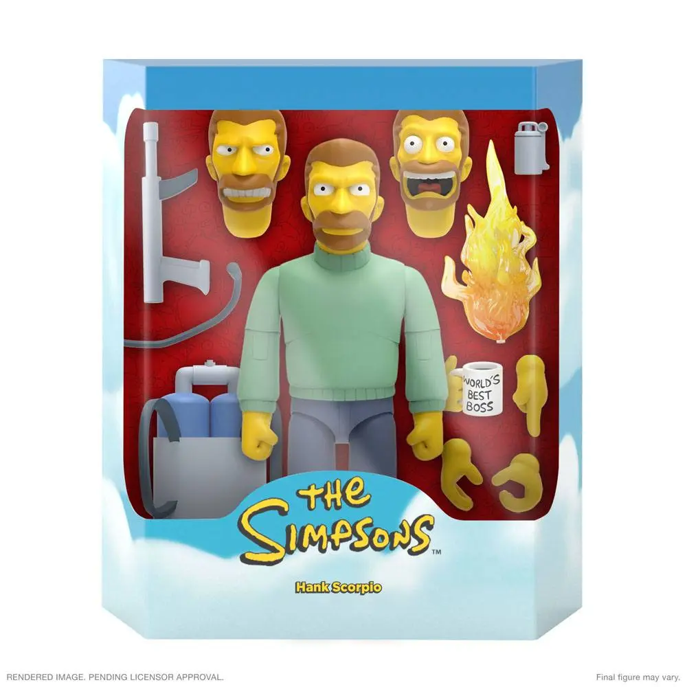 Die Simpsons Ultimates Actionfigur Hank Scorpio 18 cm termékfotó