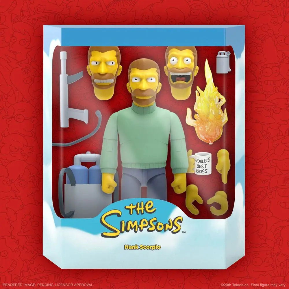 Die Simpsons Ultimates Actionfigur Hank Scorpio 18 cm termékfotó