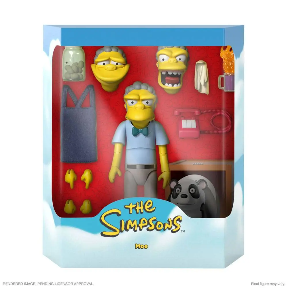 Die Simpsons Ultimates Actionfigur Moe 18 cm Produktfoto