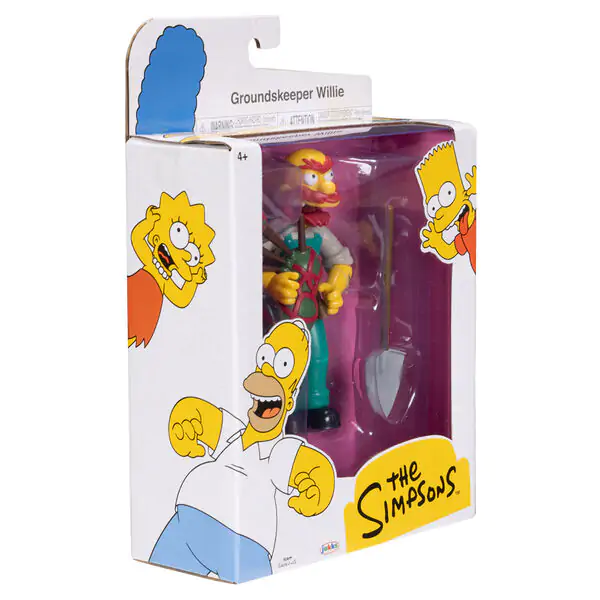 The Simpsons Willie Grundenskeeper Figur 13cm Produktfoto