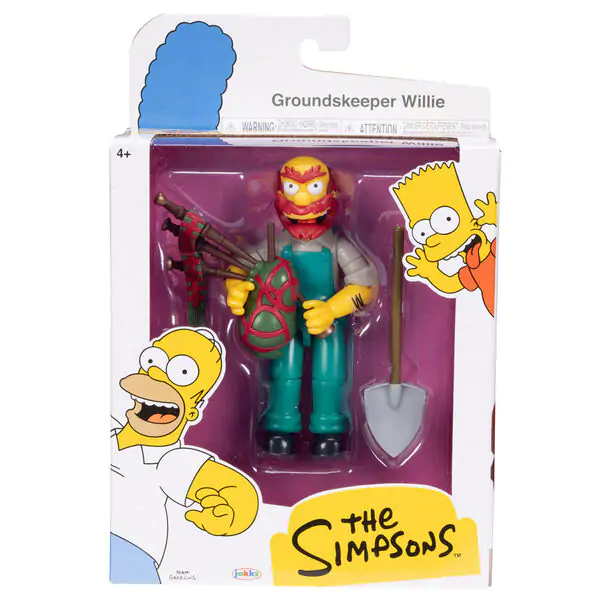 The Simpsons Willie Grundenskeeper Figur 13cm Produktfoto