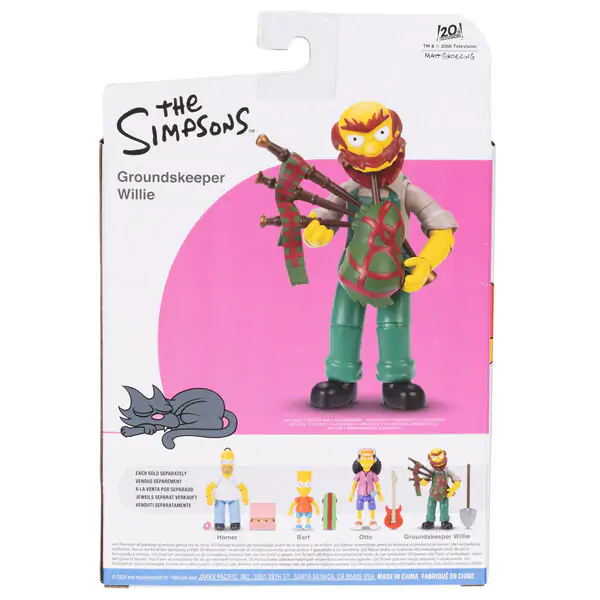 The Simpsons Willie Grundenskeeper Figur 13cm Produktfoto
