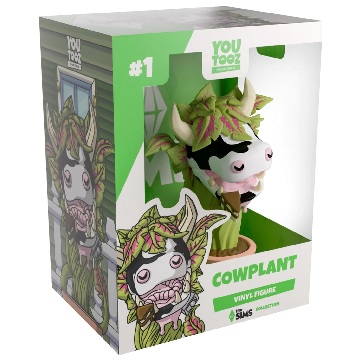 The Sims Cowplant Figur Youtooz 12 Zentimeter Produktfoto