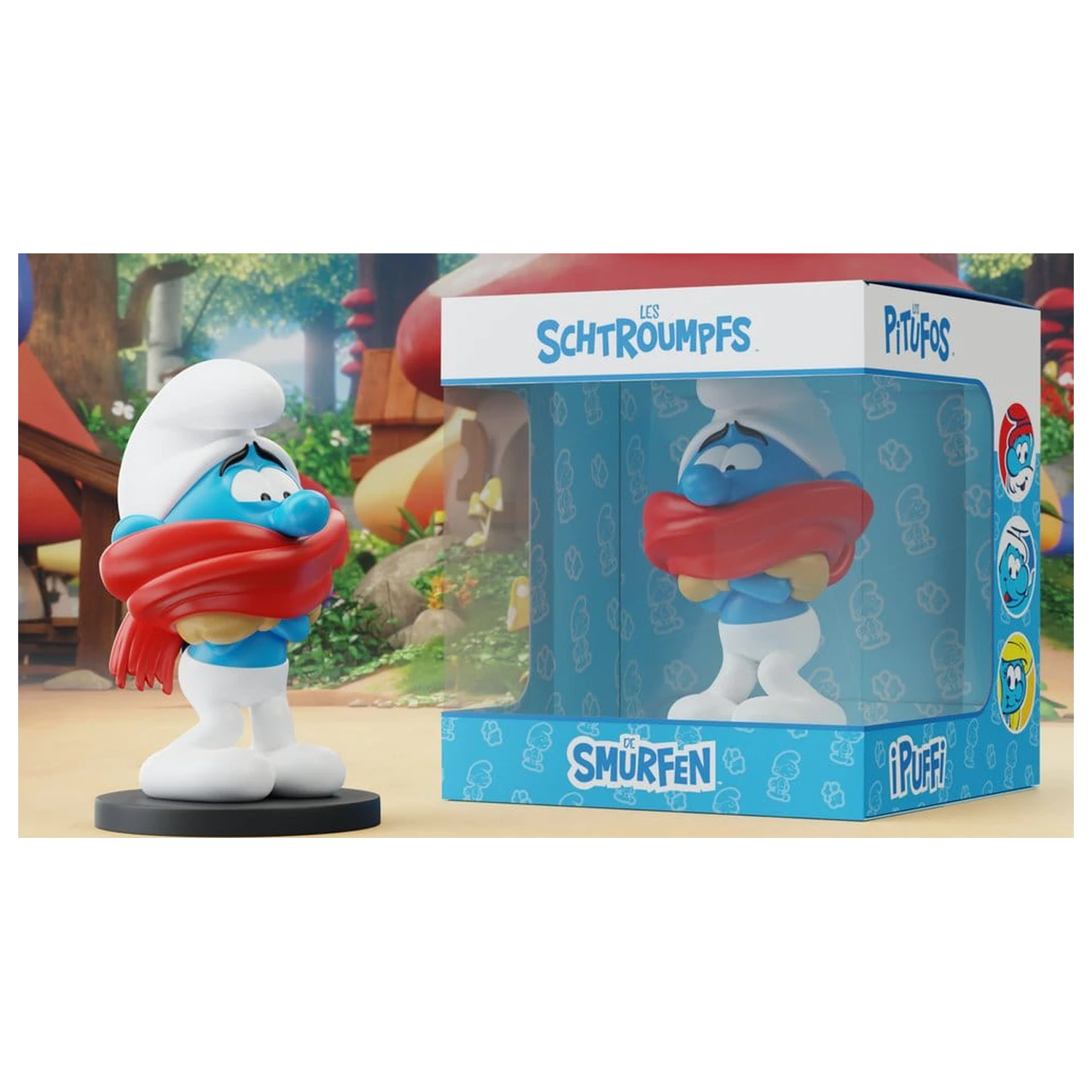 The Smurfs Statue Chilly Smurf 12 cm Produktfoto