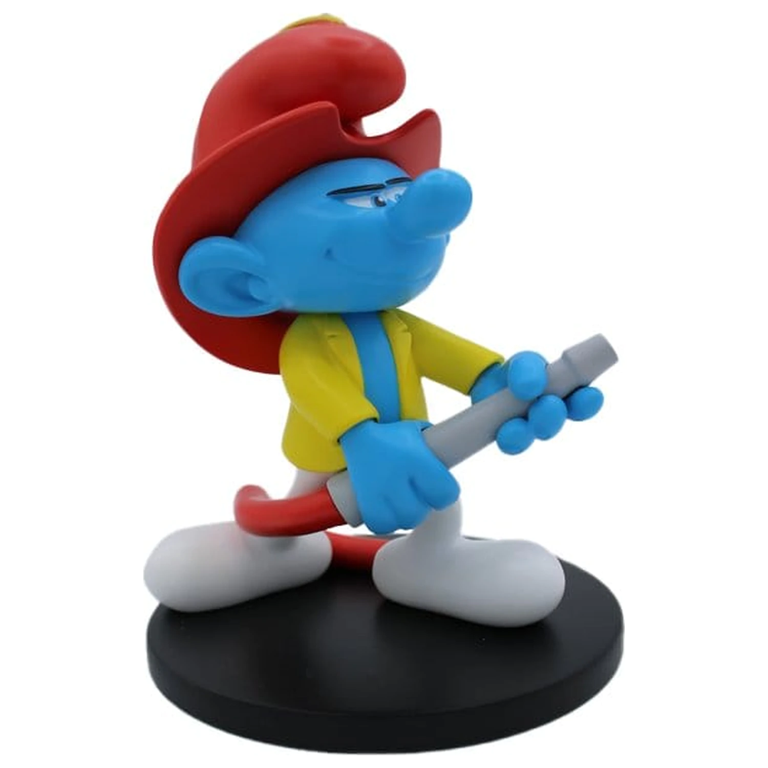 The Smurfs Statue Feuerwehrmann Smurf 12 cm Produktfoto